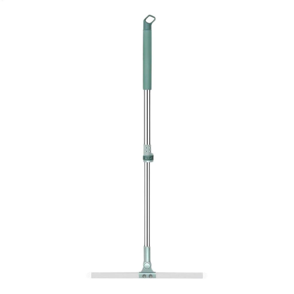 Floor Squeegee Broom Pet Hair Remover with Telescopic Handle Household Cleaning Tool for Floor Bathr