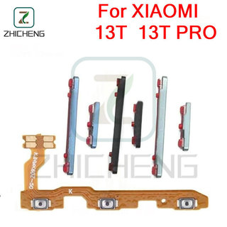 Dành Cho XIAOMI 13T / 13T PRO Âm Lượng Nguồn Bên Nút Cáp Mềm Nút Tắt Âm Lượng Lên Xuống Nút Bên Thay Thế Một Phần
