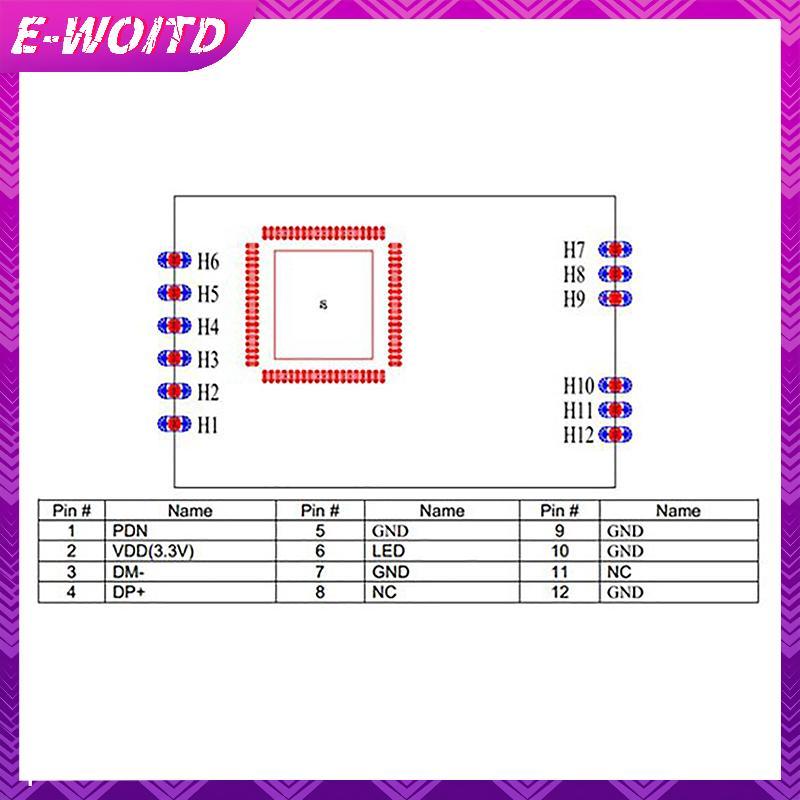 E-WOITD RTL8812AU BL-R8812AF1 Mô-đun WiFiI thông minh 1200M Băng tần kép + AC (Công suất cao) Mô-đun
