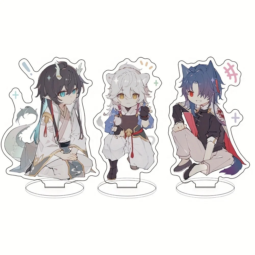 Standee Honkai Star Rail HSR mô hình mica trang trí Jing Yuan Blade Kafka Dan Heng Luocha Silver Wol