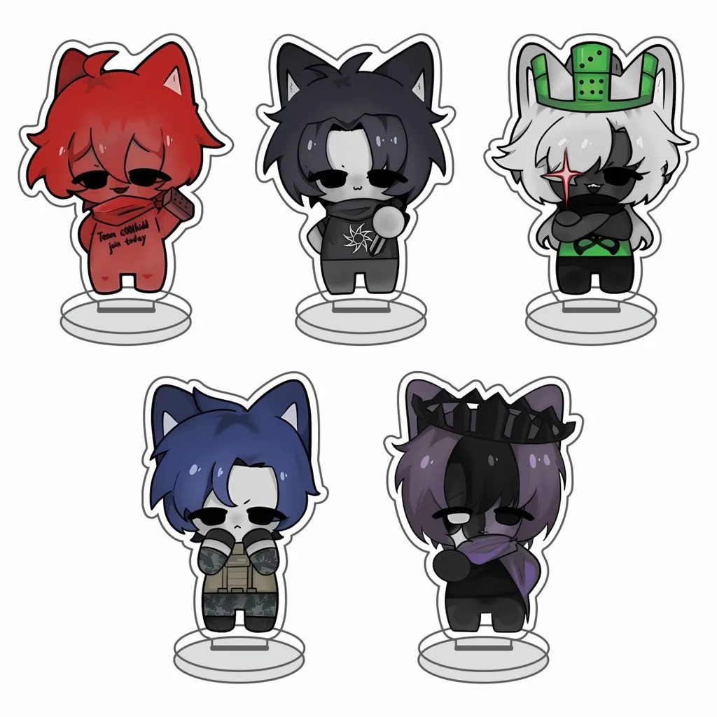 Standee Game Forsaken Roblox mô hình Acrylic nhân vật Guest 1337 Noob Shedletsky John Doe c00lkidd E