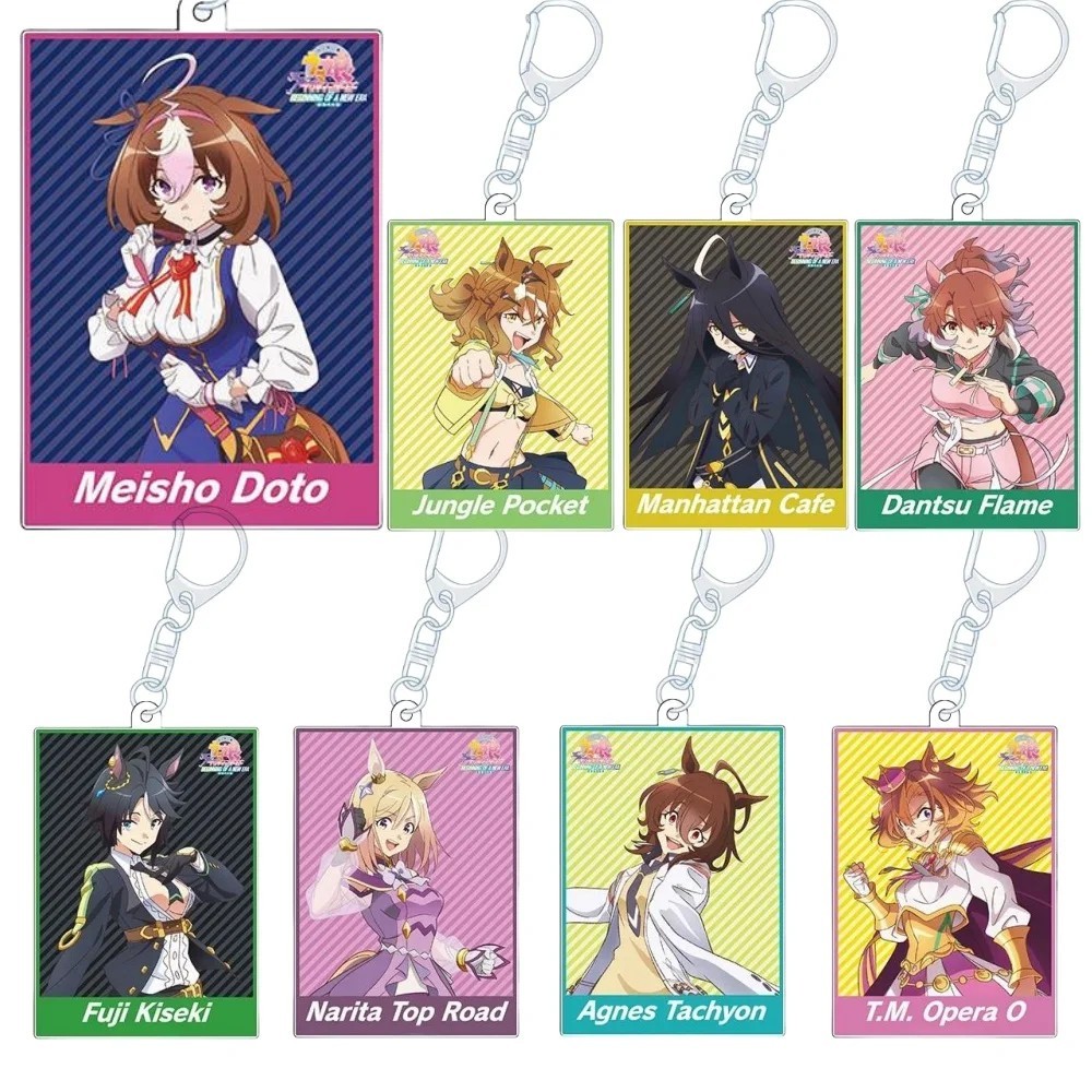 Móc Khóa Anime Uma Musume Pretty Derby Beginning of a New Era Agnes Tachyon Jungle Pocket Mica Acryl