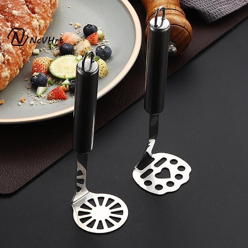 NcVHrt Sáng Tạo Mud Press Masher Puree Juice Maker Thép không gỉ Khoai Tây Masher Ricer Crusher Khoa