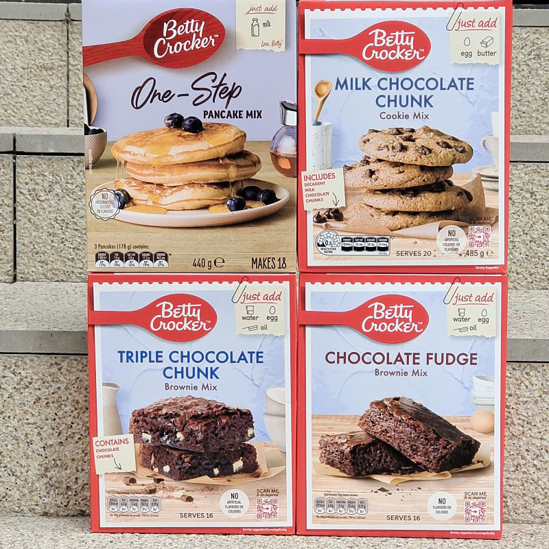Betty 's Kitchen Chocolate Brownie Cake MIX Cookie Pastry Press PENCAKE Press Premix PANCAKE MIX