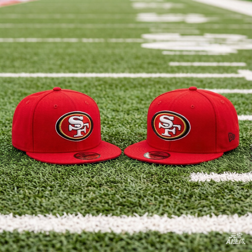 San Francisco 49ers Basic 9FIFTY Mũ Snapback với Miếng Dán Logo và Dây Điều Chỉnh