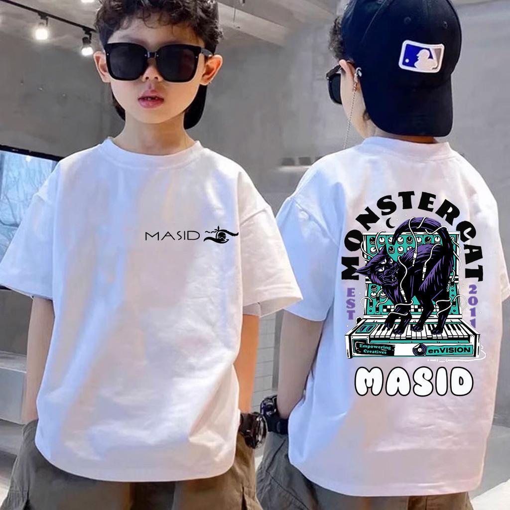 Cotón denso, 2026, Masid, prenda de manga corta, HD, niños, [COD], moda