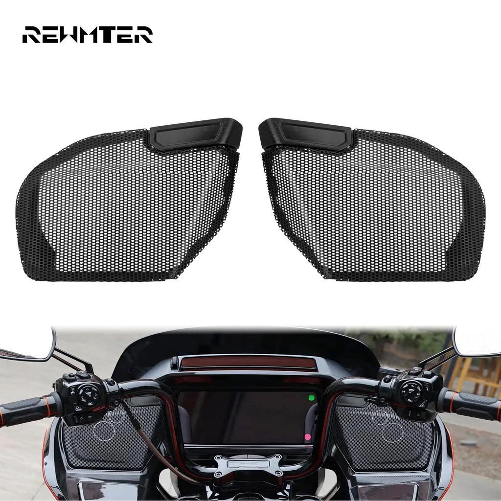 Xe Máy Trước Fairing Loa Nướng Lưới Dành Cho Harley Road Glide FLTRXSE CVO 2024-2025