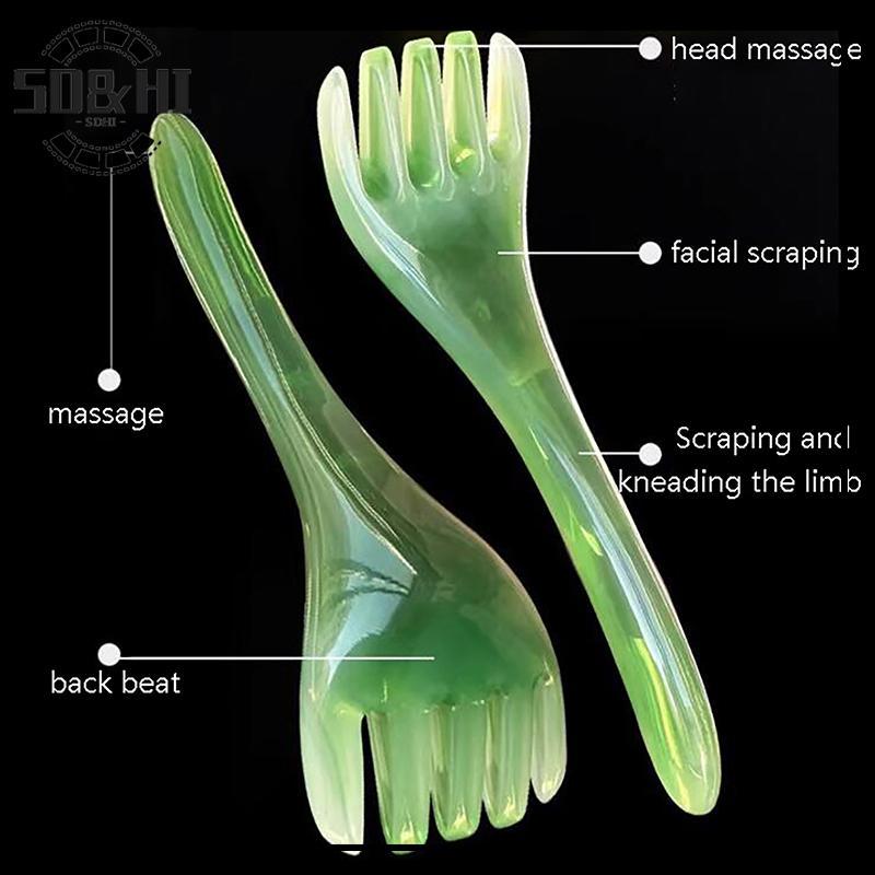 [SD & HI] 1 Máy Tính Da Đầu Gua Sha Cho Body Ne Leg Massage Đầu Massage Dụng Cụ Massage Châm Cứu Bấm