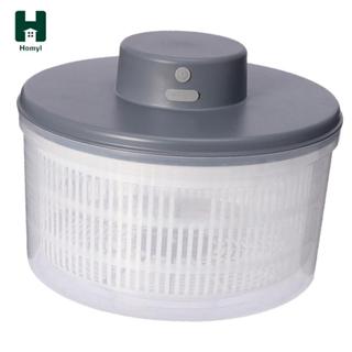 Homyl Lớn Hiệu Quả Đa Năng Điện Salad Spinner Sạc Rau diếp Máy Sấy Nhanh Khô Khô Khô Khô Nhanh Thực Phẩm Chuẩn Bị