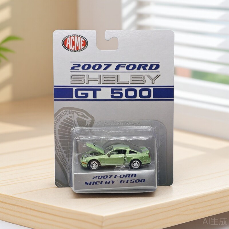 ACME 1: 64 2007 FORD SHELBY FORD SHELBY GT500 Xanh 64003