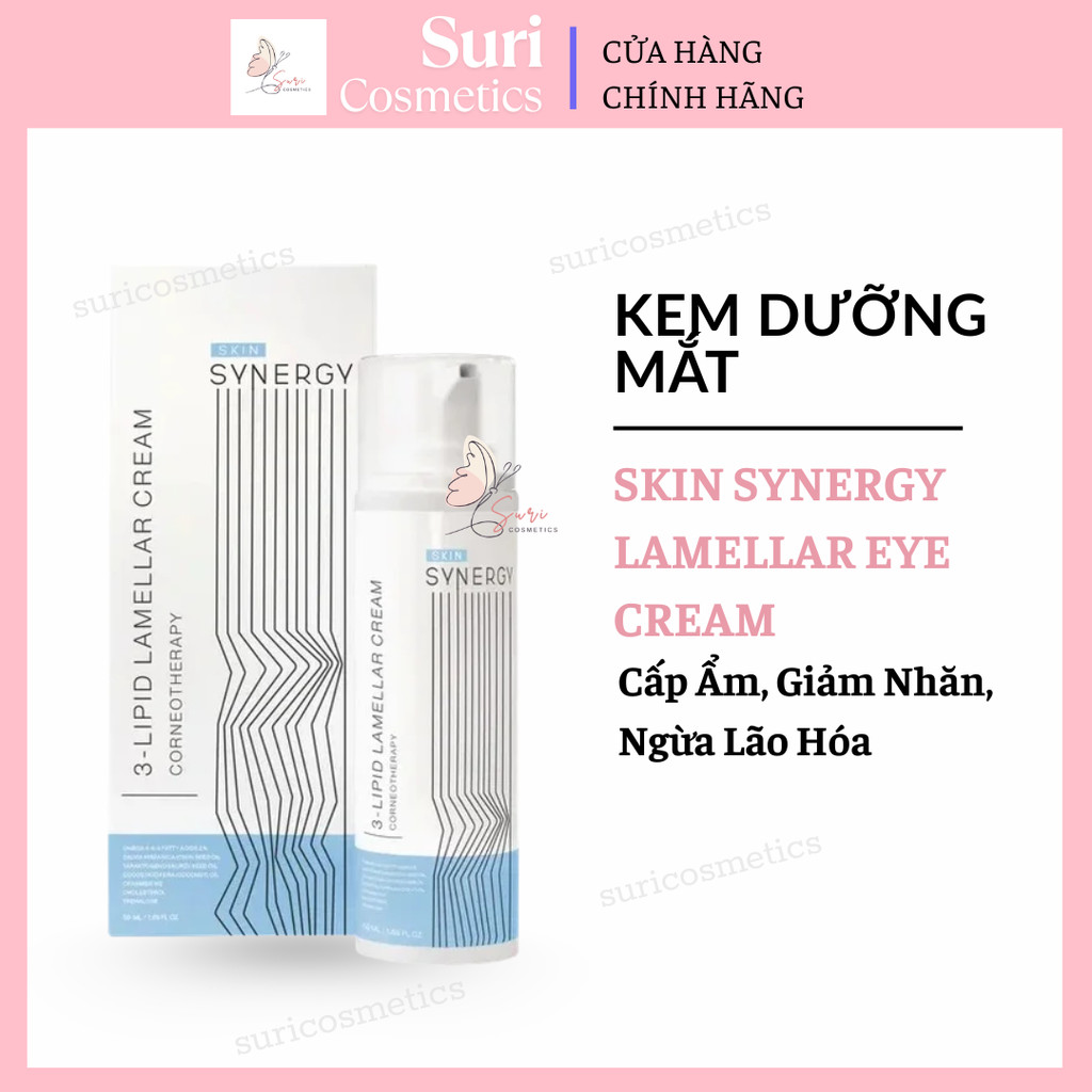 Kem Dưỡng Mắt Skin Synergy Lamellar Eye Cream 30ml – Cấp Ẩm, Giảm Nhăn, Ngừa Lão Hóa