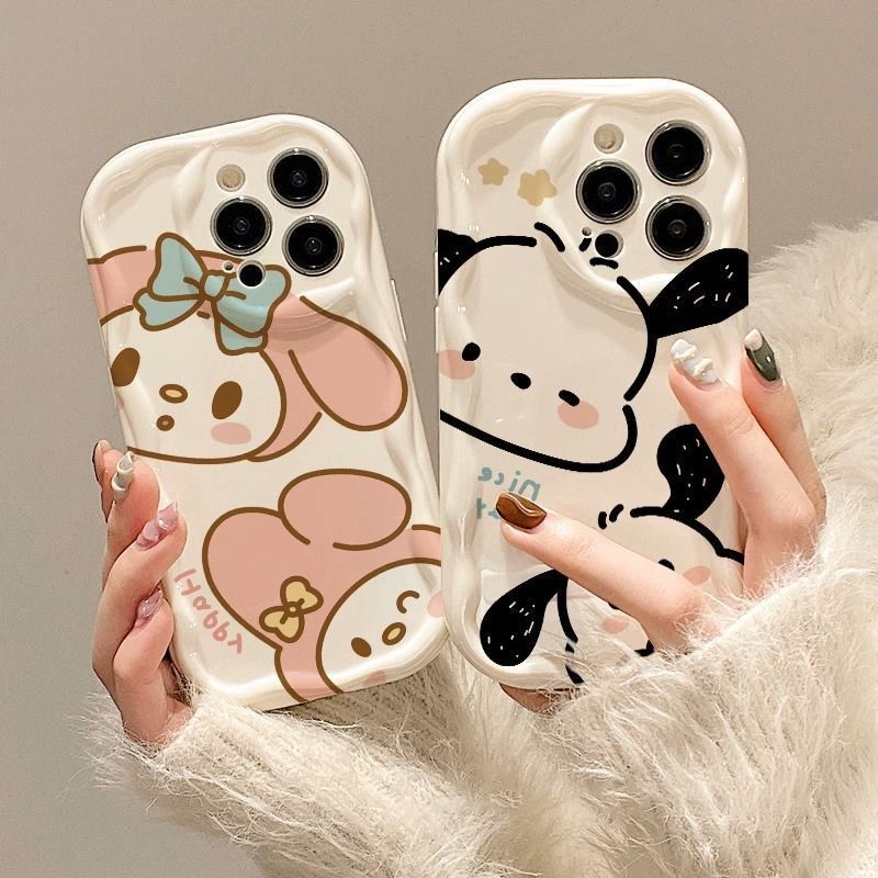 Ốp lưng chó dễ thương phong cách Hàn Quốc hoạt hình ốp điện thoại OPPO A72