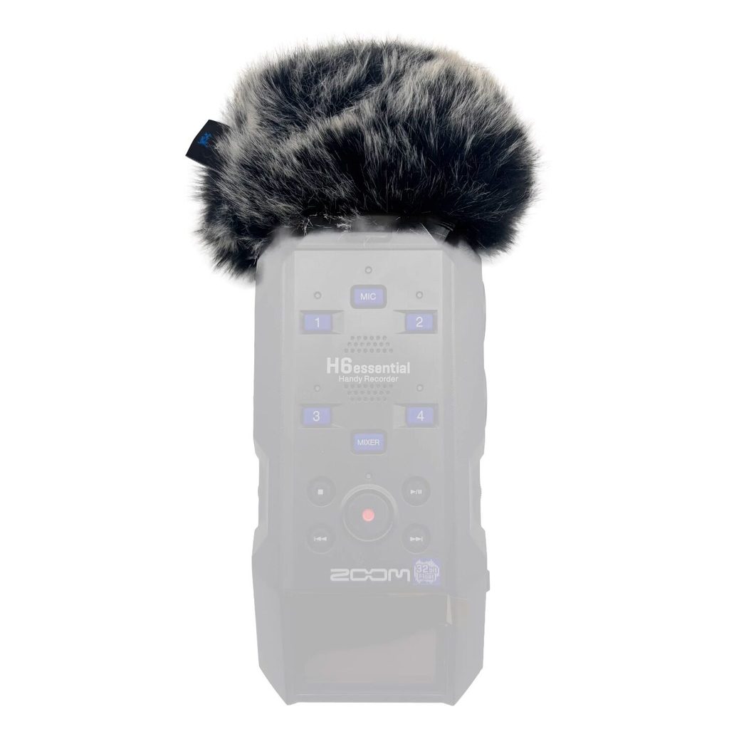 Thích hợp cho máy phỏng vấn ZOOM H6Essential Bóng lông ghi âm Áo len chống gió Vỏ bọc lông xốp Vỏ mi
