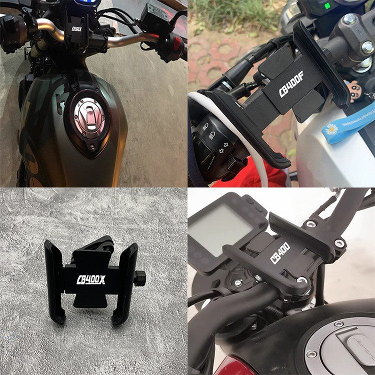 Phong Cách Mới Thích Hợp Cho Xe Honda CB400 CB400X CB400F / SF Xe Máy Điều Hướng Sửa Đổi Giá Đỡ Điện