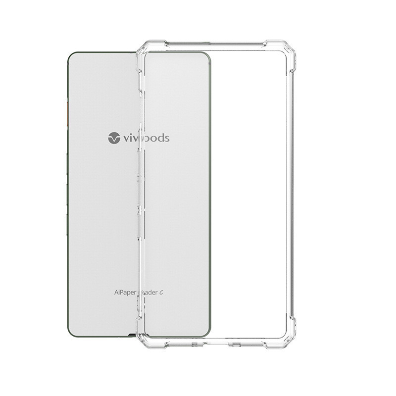 Dành Cho Funda Viwoods AiPaper Reader C Ốp điện thoại Trong Suốt 6.13 "eBook TPU Ốp điện thoại Với 4