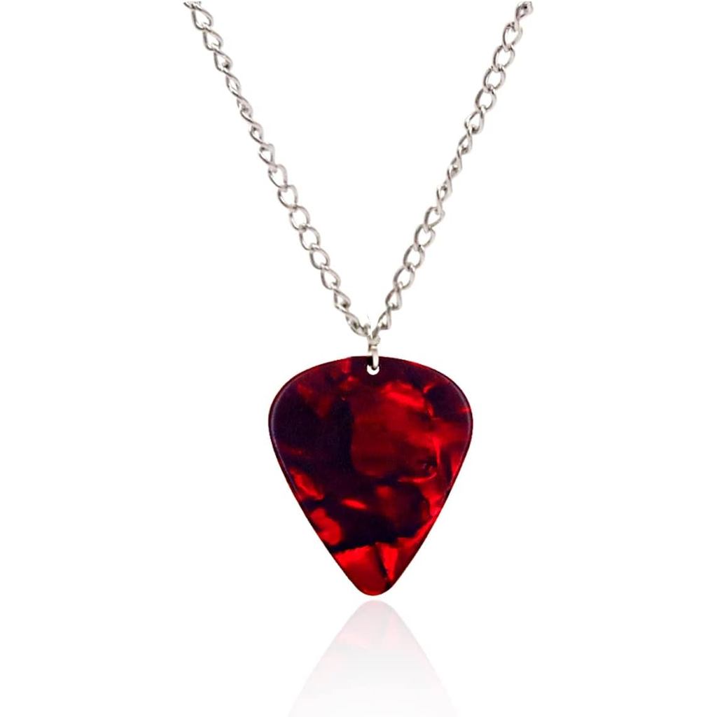 SONGCHANGJEWELRY Eddie Munson Vòng Cổ - ST Merchandise Club Guitar Pick Eddie Vòng Cổ - Quà Tặng Cos