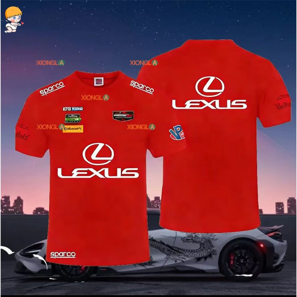 Áo thun nam COD 2026 LEXUS Motorsport Jersey Áo sơ mi nam có cổ