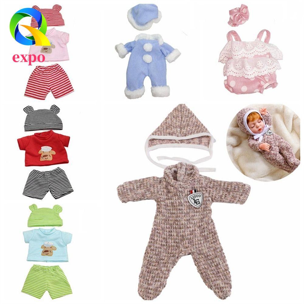 EXPO LIMIT Quần Áo Búp Bê, Váy Áo Len Đầm Búp Bê 30cm, Phụ Kiện Búp Bê Phù Hợp Với Áo liền quần Quần