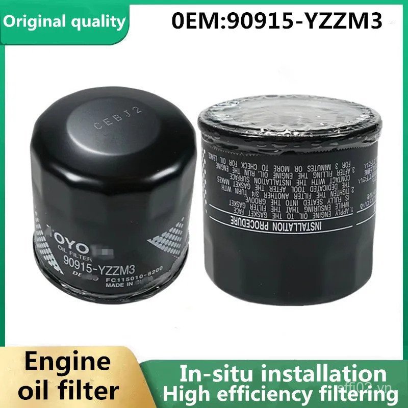 Bộ lọc dầu động cơ 90915-YZZM3 phù hợp cho Toyota Lexus 90915-yzzm3 90915yzzm3 90915YZZM3 5SNJ