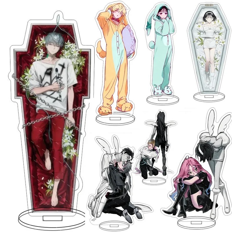 Mô hình Standee Anime Alien Stage ALNST nhân vật Ivan Till Mizi Sua Luka Hyuna mica acrylic trang tr