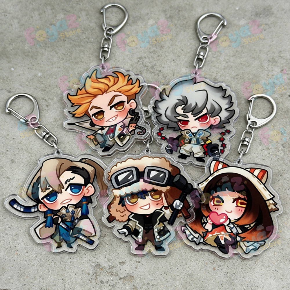 Anime Gachiakuta Enjin Riyo Rudo Zanka Jabber Keychain Accessories Bag Keyrings Jewelry Manga Fans G
