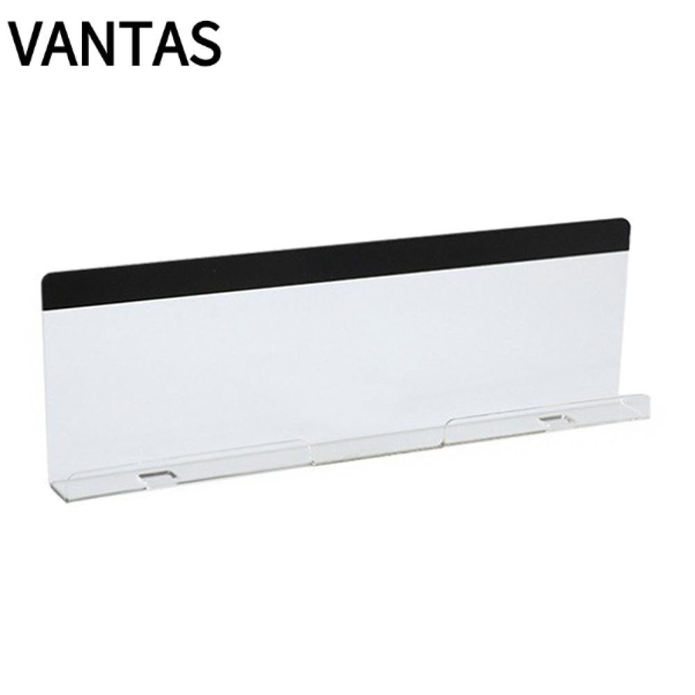 VANTAS 2 Chiếc Màn Hình Bảng Ghi Nhớ Gắn Đáy, Màn Hình Acrylic Trong Suốt Bảng Ghi Nhớ Đáy, Dễ Dàng 