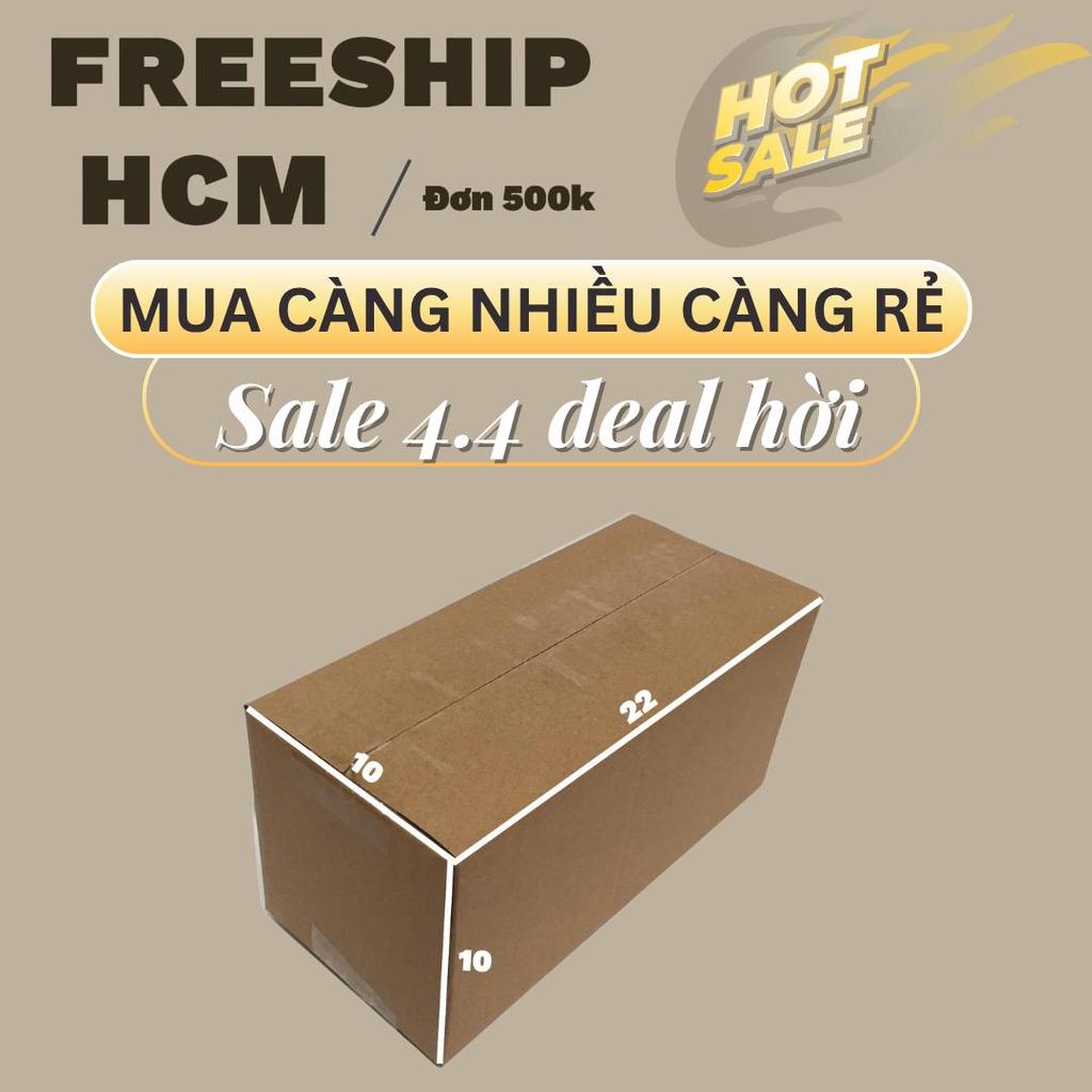 Hộp Carton Thường 22x10x10 Combo 200 Cái