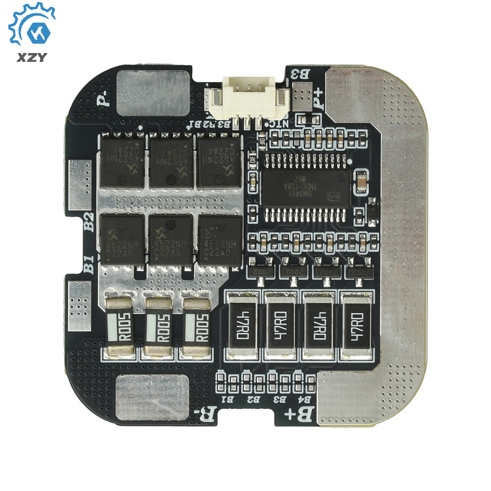 Bảng bảo vệ pin Li-ion 4S 60A / 100A có cân bằng 3.7V 21700 18650 4S Series BMS