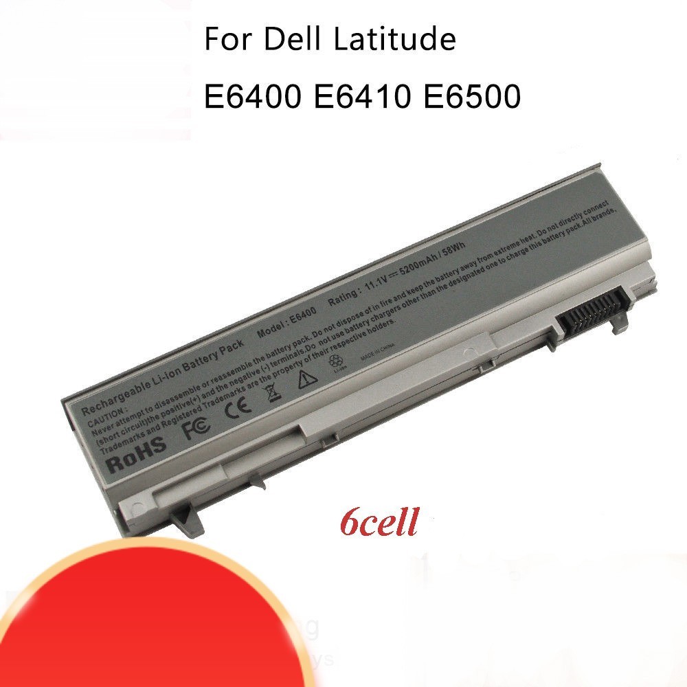 Pin Sạc Laptop Dell Latitude E6400 E6410 E6500 E6510 6cell hàng zin