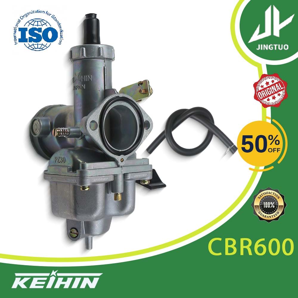 Bộ chế hòa khí Keihin PZ30 cho Honda CG175 / TMX200 CG200 / CG250 RX XR XL Carb 30mm Xe máy ATV Dirt