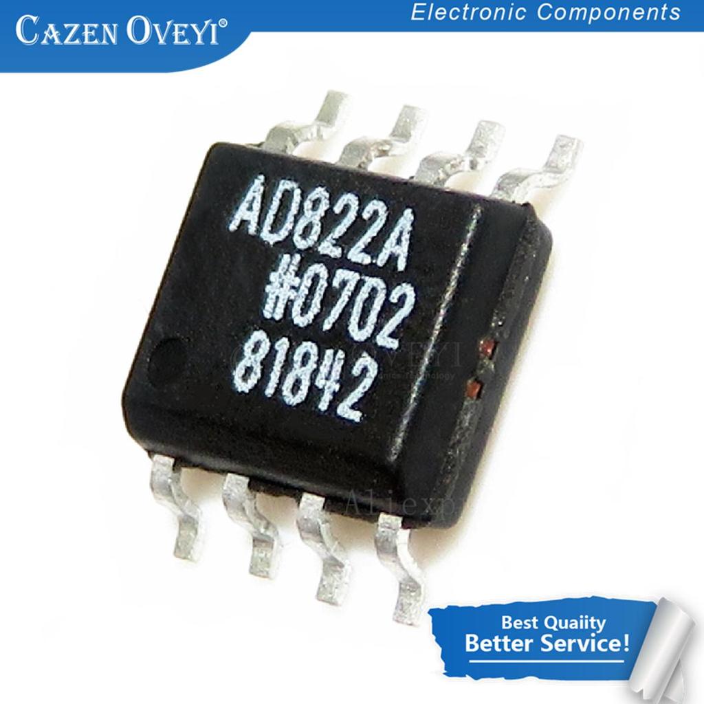 10 Cái / lốc AD822 AD822A AD822AR AD822ARZ sop-8 Chipset Mới nguyên bản Còn hàng