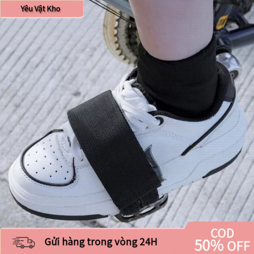 【COD】Dây đai chân xe đạp Fixed Gear Vải nylons chất lượng cao, chống rách, tăng cường độ bám, an toà