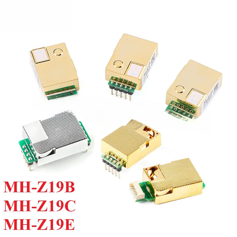 MH-Z19 MH-Z19C MH-Z19B MH-Z19E IR Hồng Ngoại CO2 Mô-đun Cảm Biến Khí Carbon Dioxide Cảm Biến NDIR CO