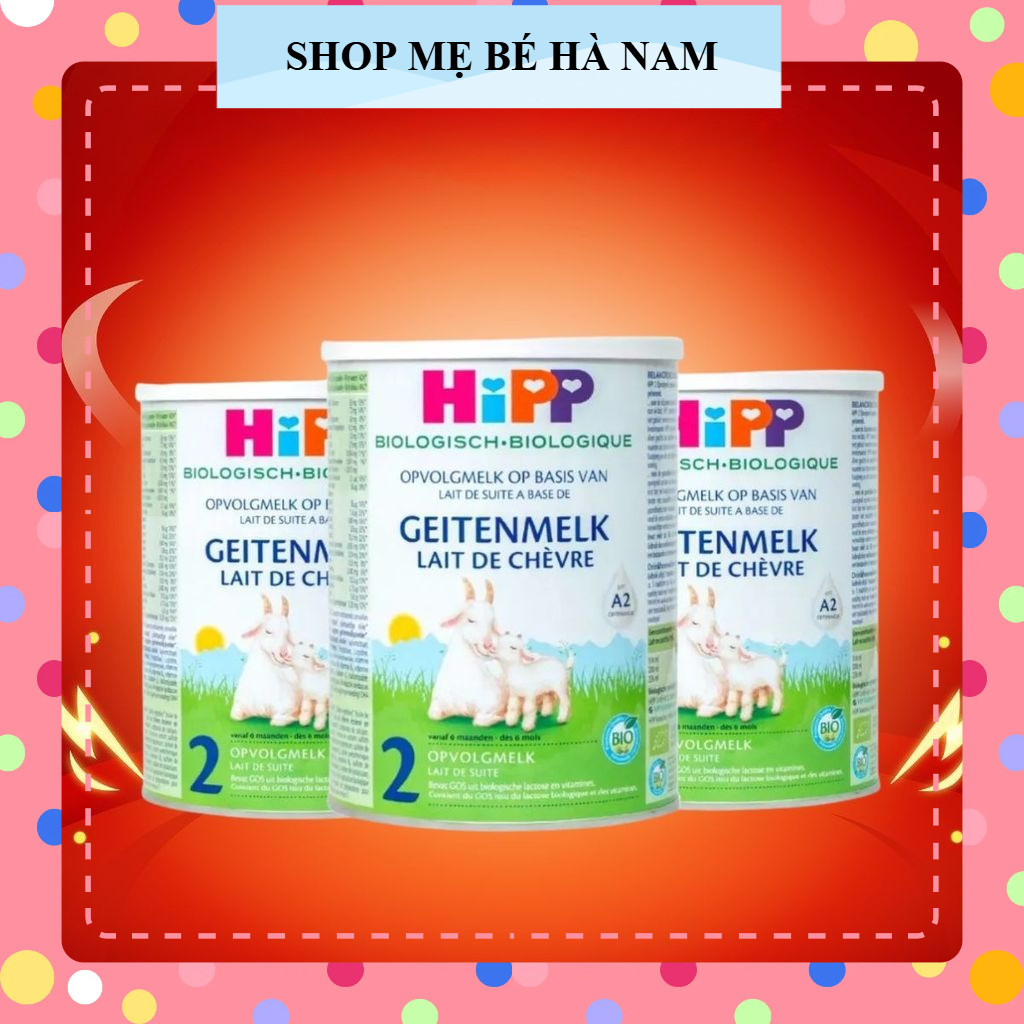 Sữa Dê HiPP 2 Organic 400g sữa bột công thức giúp bé phát triển chiều cao, trí não - -KHOBIMHANOI01