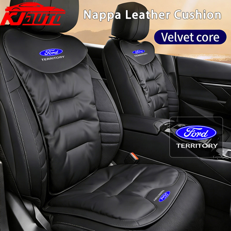 Ford Territory Nappa Da Ghế Ô Tô Đệm Dày Chống Trơn Trượt Cho Ghế Trước & Sau Cho Lãnh thổ CX743 CX7