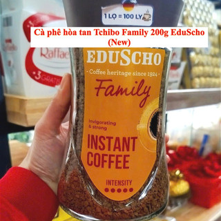 Cà phê hòa tan tchibo family 200g eduscho 1 lọ = 100 ly