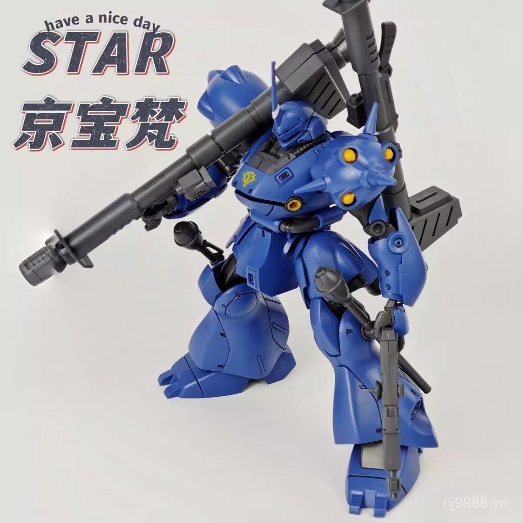 STAR Kampfer MS-18E Nhà máy mới Kampfer HG1 / 144 Mô hình lắp ráp Nhãn dán giao hàng nước