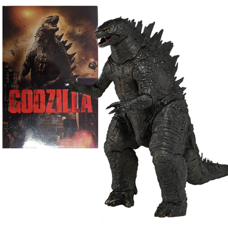 NECA 2014 Godzilla Boxed Phiên bản giới hạn Godzilla Monster 23cm Đồ chơi mô hình di chuyển được