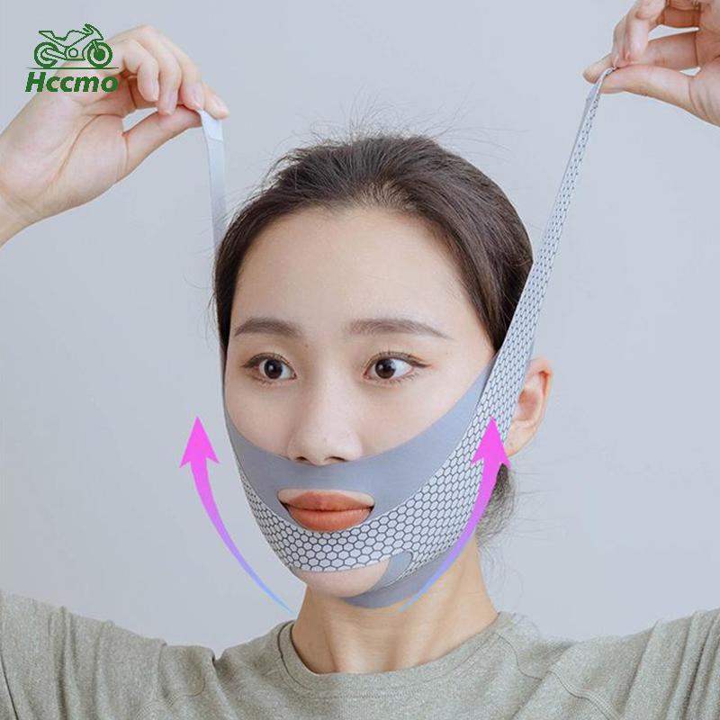 Hccmo Face-Lift With Sleep Face V Shaper Facial Slimming Bandage Relaxing Shape Lift Giảm Double Chi