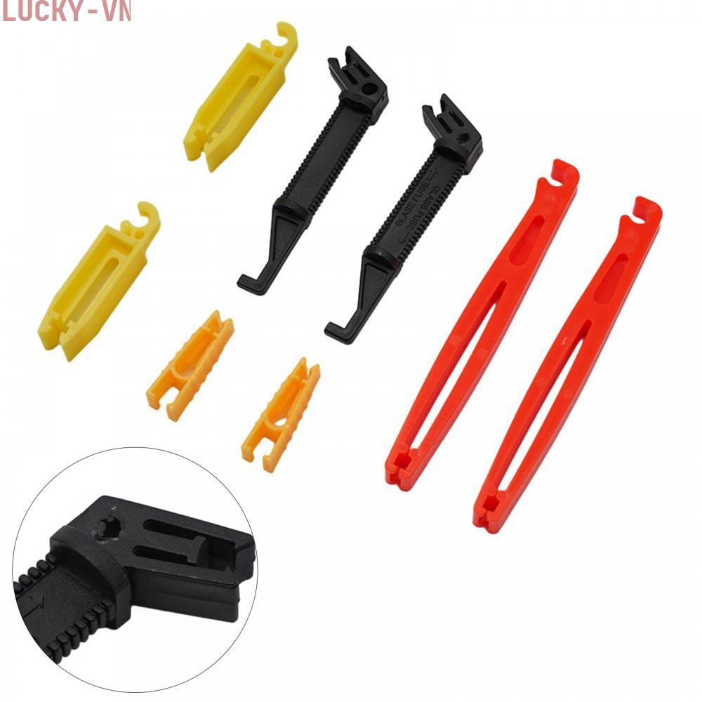For Car Fuse Extraction Kit 8pc Plastic Clip Tool for Automotive Fuses