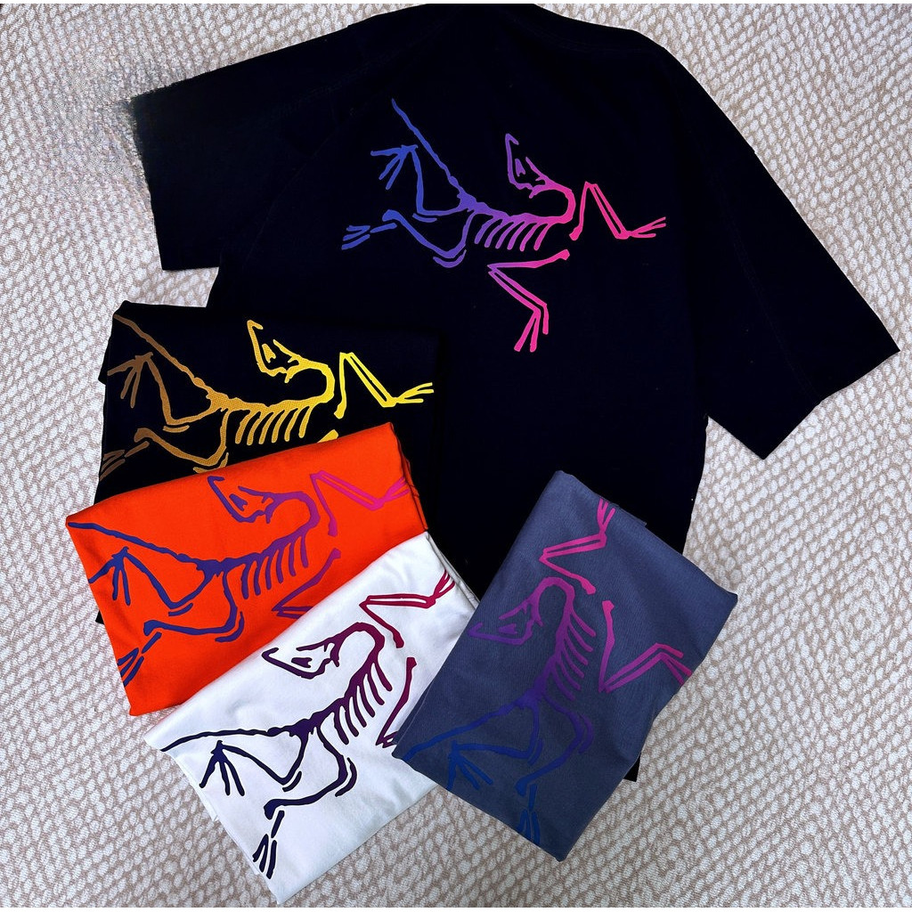 Áo thun ngắn tay Cotton 100%, oversized, có họa tiết - Arcteryx Kragg