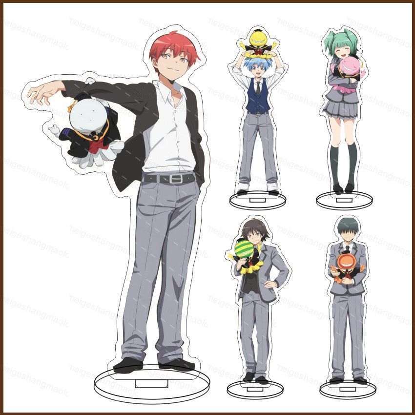 MG1 Ám Sát Lớp Học Tấm Giá Đỡ Acrylic Shiota Nagisa Đứng Tấm Để Bàn Anime Trang Trí MG1