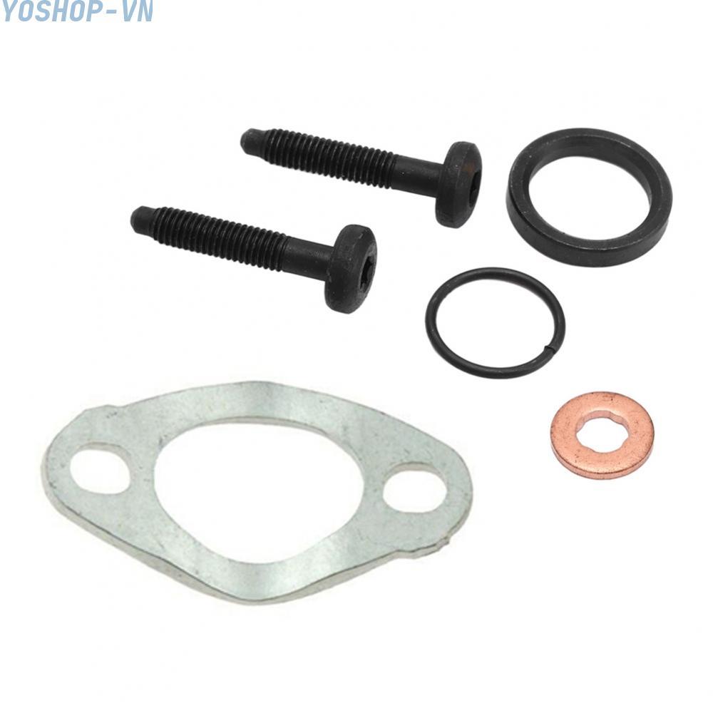 [Ysp]Premium Metal Injector Clamp Washer Kit for For VOLVO D5 Long lasting Durability