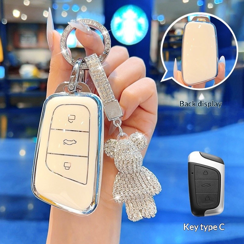 Phụ kiện chìa khóa thông minh TPU thích hợp cho Chery C5 ev / Tiggo 8pro / Tiggo 7pro / Omoda 5 / Om