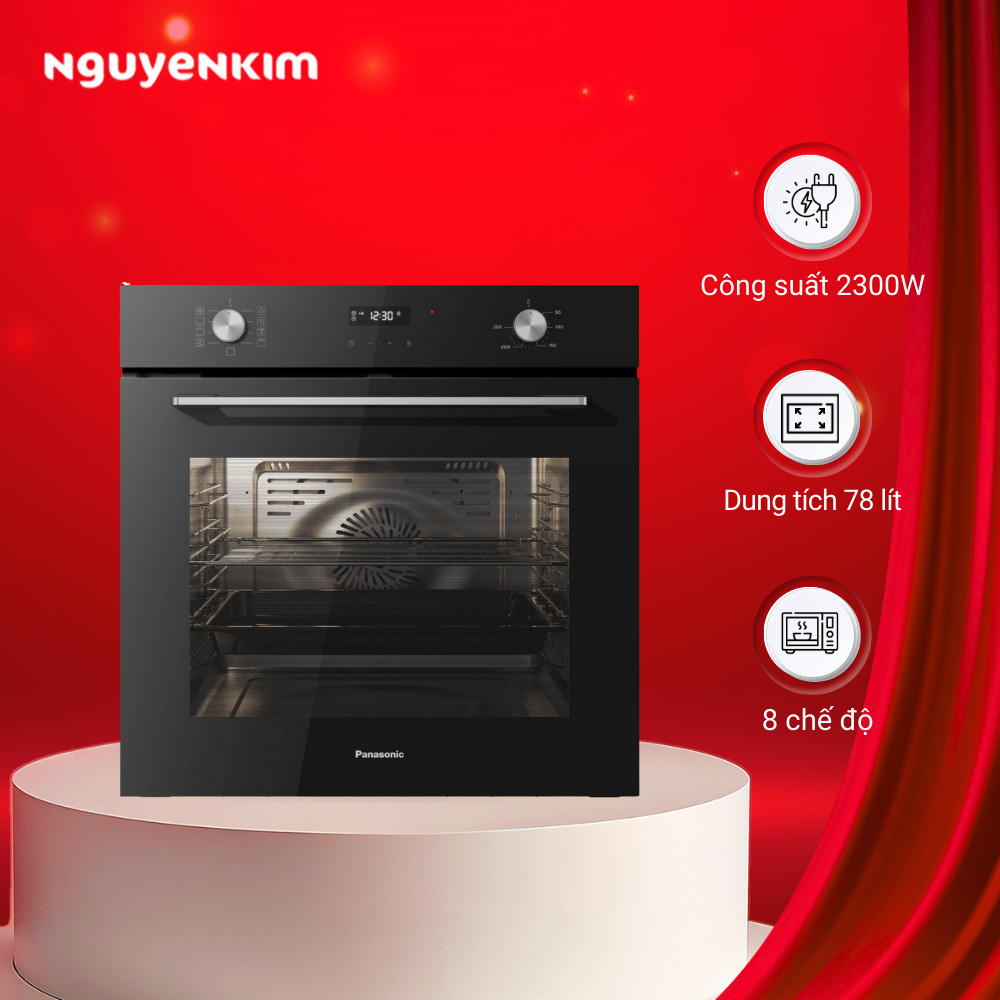 [Mới 2025] Lò nướng âm tủ Panasonic 78 lít HL-CK632BYUE