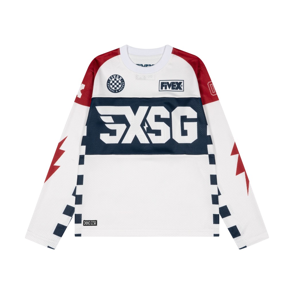 FIVEX JERSEY 5XSG-BLUE/RED