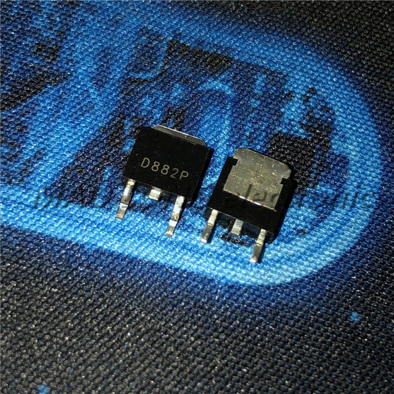 10 CÁI / lô 2SD882P D882P TO252 TO-252 bóng bán dẫn