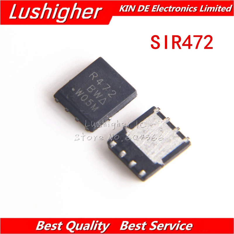 10 Chiếc SIR472DP QFN-8 SIR472 R472 QFN Mới Chính Hãng Laptop Chip