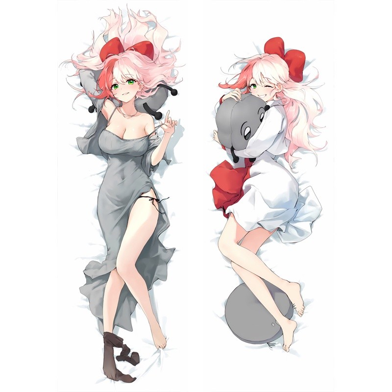 Anime Dakimakura Body Gối vtuber Ukon60 Vỏ Gối Gợi Cảm 60x180cm