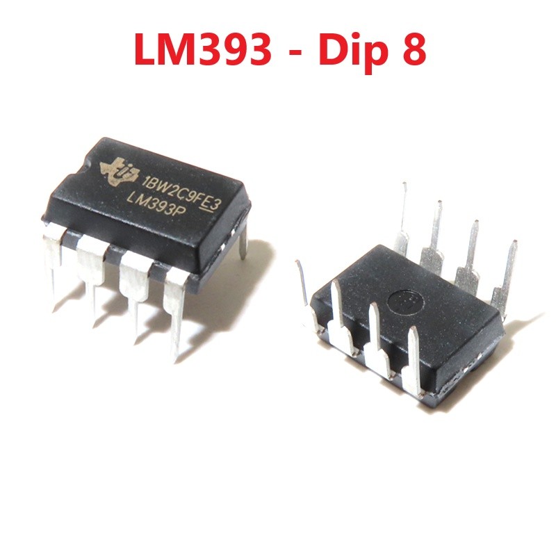 LM393 Dip 8 IC So Sánh Điện Áp 393